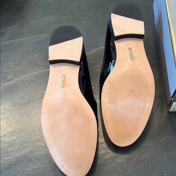 Louise et Cie Black Patent Penny Loafers - Picture 2 of 5